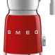 Smeg MFF01RDEU melkopschuimer rood