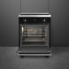 Smeg C6IPBLT2 fornuis geopende ovendeur met roosters en ventilatordetail zichtbaar