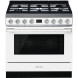 Smeg CPF9GMWHNLK gas fornuis wit 