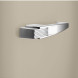 Smeg FAB28RMLM6 handgreep detail chromen uitvoering met verticale striping