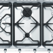 Smeg GKC955NLK inbouw gas kookplaat