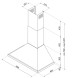 Smeg KCU94BL afzuigkap technische tekening met afmetingen, trapeziumvormig ontwerp en montagegegevens weergegeven