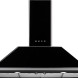 Smeg KT110BLE wand afzuigkap zwart
