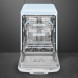 Smeg LVFABPB2 blauwe retro jaren'50 vaatwasser