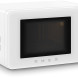 Smeg MOC02WHMEU magnetron combi, linkerzijprofiel met ventilatiesleuven