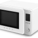 Smeg MOC02WHMEU magnetron combi, achteraanzicht met ventilatieopening en afvoer