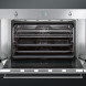 De binnenzijde van de Smeg SFP3900X inbouw oven