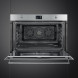 Foto van de binnenzijde van de 90 cm. brede Smeg SFP9395X1 oven