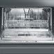 De Smeg STO905-1 horizontale inbouw vaatwasser heeft een capaciteit van 12 couverts