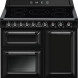 Smeg TR103IBL zwart inductie fornuis