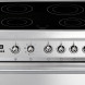 Het strakke design van de Smeg C6IMX8 fornuis zorgt ervoor dat combinatie in vrijwel iedere keuken mogelijk is.