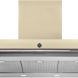 Steel AKL90 wand afzuigkap - Ascot - 90 cm. breed