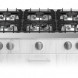 Steel E9P-6 inbouw kookplaat