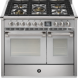 Steel AQ10SF-4M Ascot gas fornuis - 100 cm - combi-stoomoven