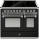 Steel AQ10SF-5FI Ascot - inductie fornuis met combi-stoomoven - nero