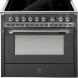 Steel AQ9S-5FI Ascot inductie fornuis met combi-stoomoven - antraciet