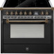 fornuis STEEL ASCOT AQ9S-5FI BA - 90 cm breed