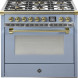 STEEL fornuis - Opbergruimte onder oven