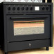 Steel DSW-E9F-5FI NF Enfasi inductie fornuis - mat zwart - All Black
