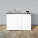 Stengel MINSTESTUDENTPLUS minikeuken met bovenkasten - 120 cm