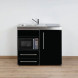 Stengel PREMIUMLINE MPM 100 zwart minikeuken - Wit