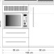 Stengel PREMIUMLINE MPM 100 zwart minikeuken - Wit