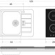 Stengel DESIGNLINE MD 120 wit minikeuken