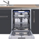 minikeuken Stengel DESIGNLINE MDGG 170 in kleur - Wit