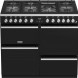 Het Stoves Precision DX S1000DF EU BK zwart fornuis heeft wel zeven branders