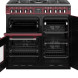 Stoves RICHMOND S900 DF Deluxe Chili Red fornuis