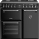 Stoves RICHMOND S900 DF Deluxe GTG ZWART fornuis