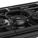 Het Stoves Sterling S1100 DF Deluxe zwart fornuis wordt geleverd met wokring
