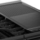 De Stoves Sterling S1100 DF Deluxe zwart fornuis wordt meegeleverd met mooie grillplaat