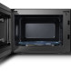 Toshiba MW2-MM20PF magnetron met geopende deur en zicht op verwarmingselement en bedieningsknoppen