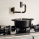 V-Zug GAS641GSAZ inbouw gas-op-glas kookplaat - 4-pti