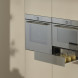 V-Zug WarmingDrawer V4000 31 Zwart Glas inbouw warmhoudlade