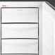 De Smeg VI144AP1 beschikt over vier laden