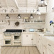 Smeg TR4110IP2 inductie fornuis - crème - 110 cm. breed