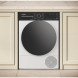 Whirlpool C WD 105M WBS BE condensdroger tussen keukenkastjes in