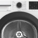Whirlpool C WD1 84M WBS warmtepompdroogkast zijaanzicht met ribbelpatroon zijwand