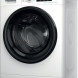 Whirlpool wasmachine vooraanzicht met gesloten deur, bedieningspaneel en inverter motor 10kg