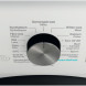 Whirlpool wasmachine bedieningspaneel met draaiknop en teksturen voor programmaselectie