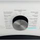 Whirlpool wasmachine vooraanzicht bedieningspaneel close-up met programmakeuze