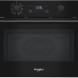 Whirlpool MBP A540 B magnetron combi, vooraanzicht gesloten met bedieningspaneel en digitaal display