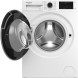 Whirlpool WAM 09WB BE wasmachine met geopende deur en zichtbare trommel