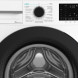 Whirlpool WAM 09WB BE wasmachine bovenaanzicht met bedieningselementen en draaiknop