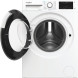 Whirlpool vrijstaande wasmachine met geopende deur en zichtbaar interieur