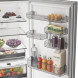 Whirlpool WHK 22373 X6EA koelkast ondervak geopend deur bovenzijde zicht voedsel