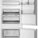 Whirlpool WHK2 5292 B4E inbouw koel-vriescombinatie met geopende deuren, overzicht beide compartimenten