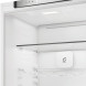 Whirlpool WHK2 5293B5E bovenste koelkast geopend, binnenkant leeg met schappen en 6th Sense sensor